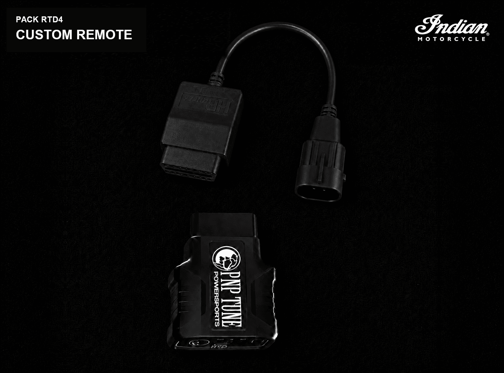 PACK RTD4 · INDIAN MOTORCYCLE · CUSTOM REMOTE