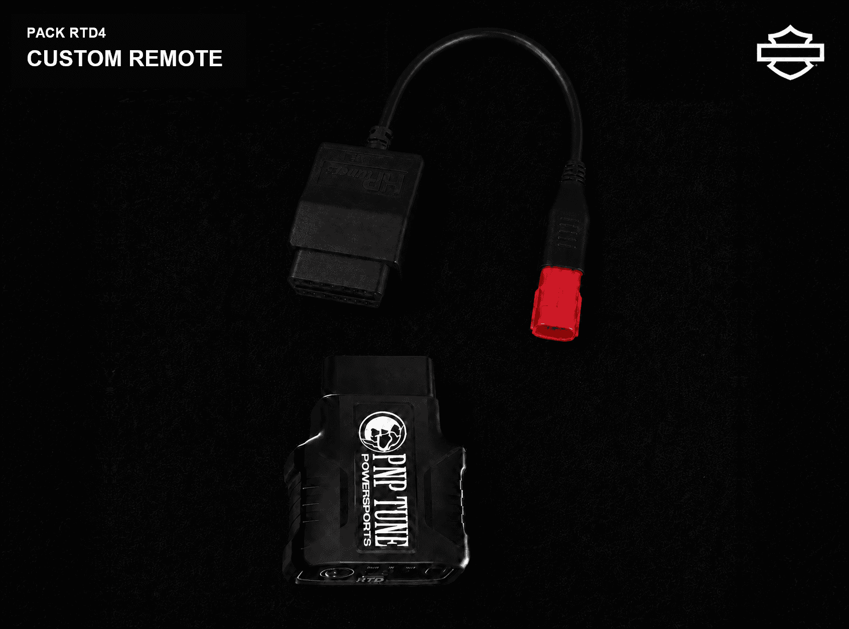 PACK RTD4 · HARLEY-DAVIDSON · CUSTOM REMOTE